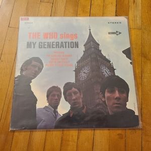 The Who MY Generation vintage record album black LP pristine condition